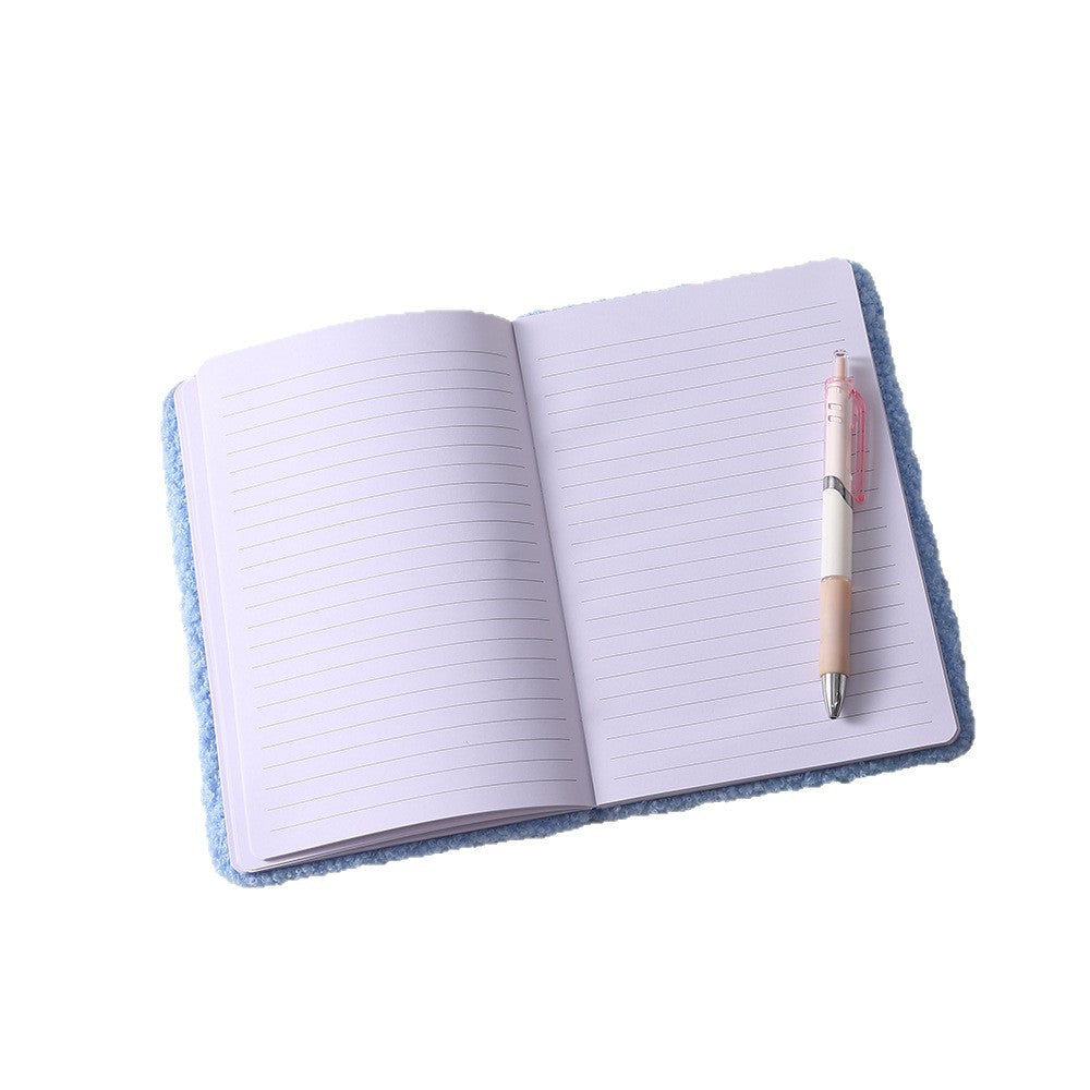 Wholesale Cartoon  Plush Notebook Student DIY Account Book